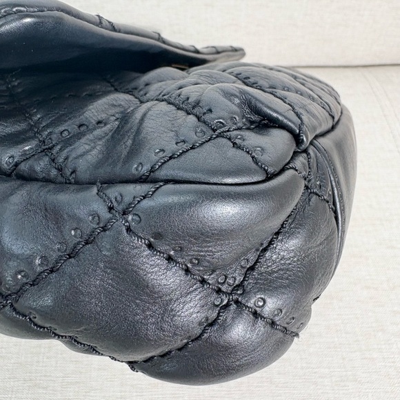 CHANEL Black Lambskin Quilted Bag GHW - Picture 5 of 17